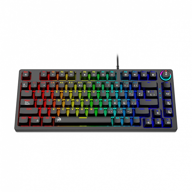 Teclado Netmak Mecanico Retroiluminado Negro Art.NM-ABILITY